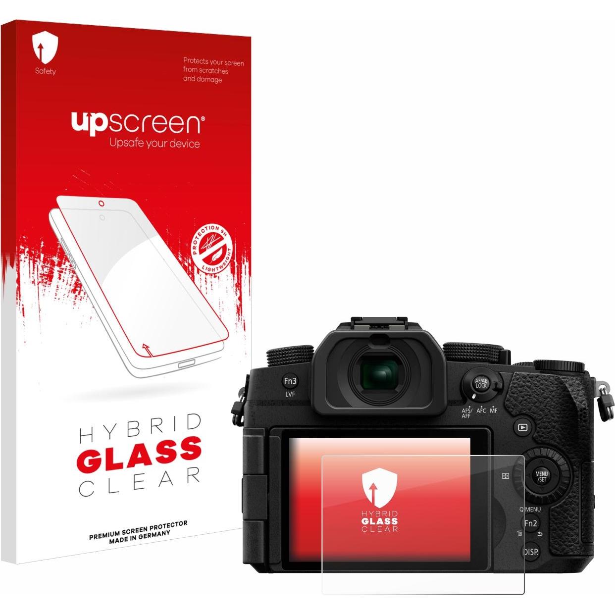 upscreen Schutzglas Schutzfolie Displayschutz Display Schutz Glas Folie klar (Displayschutz), Kameraschutz