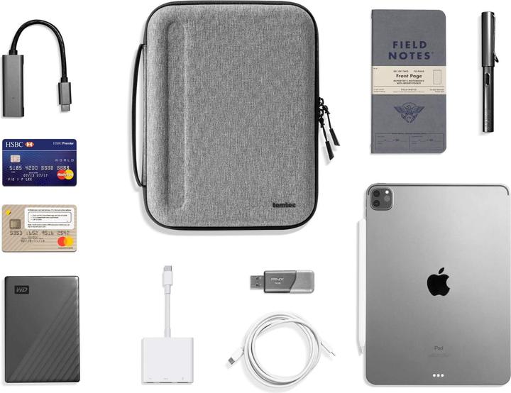 Actual product image tomtoc Smart A06 (9.7-11") Tablet Case (Microsoft Surface Go, iPad Air, iPad Pro 10.5 2017 (1. Gen), iPad Pro 11 2018 (1. Gen), iPad Air 2022 (5th Gen), iPad Air 2020 (4. Gen), iPad Pro 11 2020 (2. Gen))