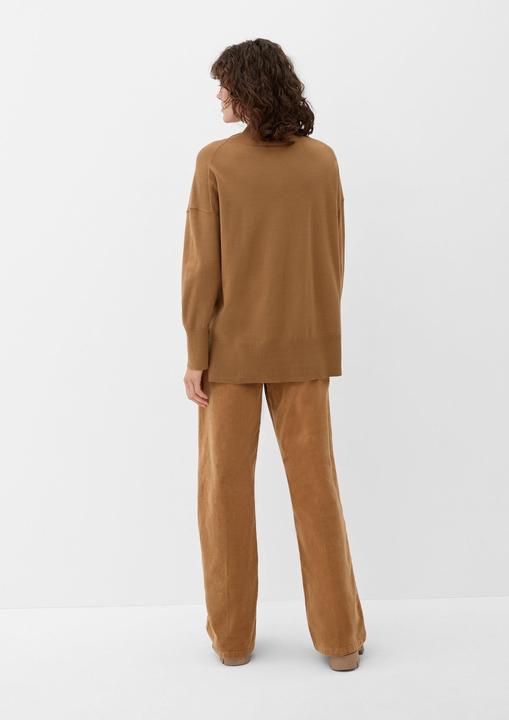 Produktbild s.Oliver Strickpullover Rollkragenpullover aus Viskosemix (46)