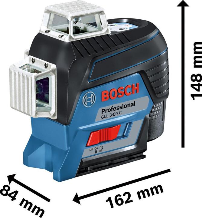 Image du produit Bosch Professional GLL 3-80 C Batterie BM 1 LR 7 L