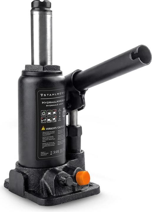 Produktbild Stahlwerk Hydraulikheber 2 Tonnen Hubkraft 158-308 mm Stempelwagenheber Autoheber Wagenheber