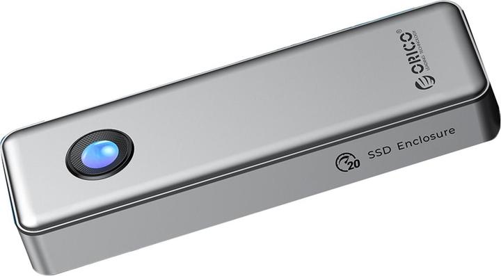 Actual product image Orico Other Computer Accessory OUM2-G20 M.2 NVME USB-C 3.2 20Gb/s Disk Drive - Silver (M.2)