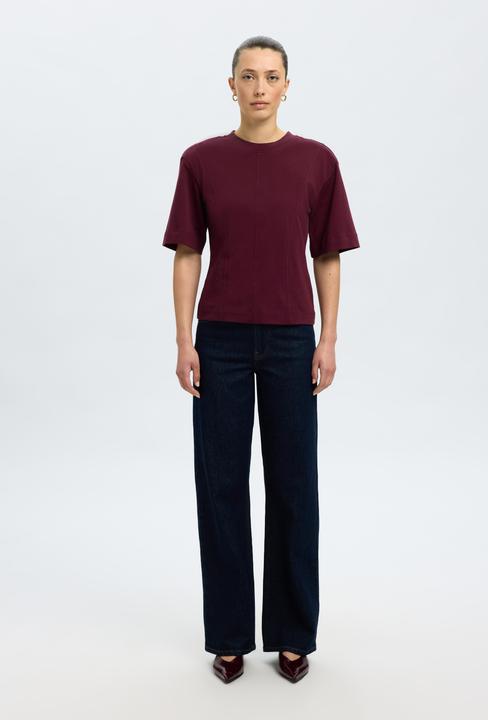 Image du produit Selected Femme Relaxed Fit Baumwoll T-Shirt (XL)