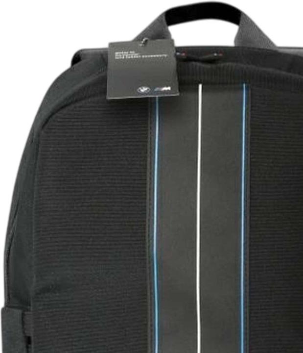 Produktbild BMW Backpack BMBP15COMPVSKL 16" Black Nylon Blue Stripe (16")