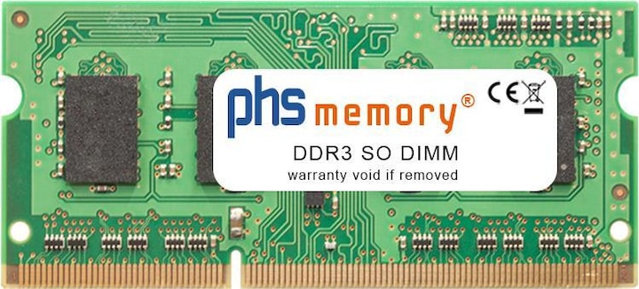 Produktbild PHS-memory 4GB RAM Speicher für Samsung NP-RF711-S0C DDR3 SO DIMM 1333MHz (Samsung NP-RF711-S0C, 1 x 4GB)