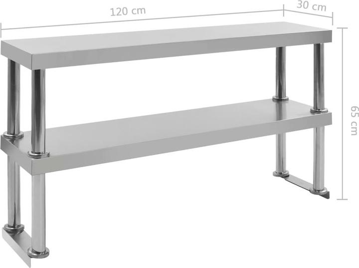 Image du produit vidaXL Aufsatzboard (120 x 120 x 65 cm)