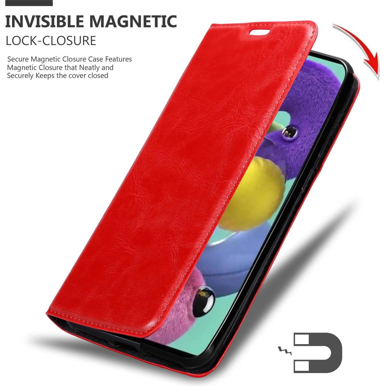 Thumbnail - Cadorabo Cover (Samsung Galaxy A52 5G, Samsung Galaxy A52s 5G), Smartphone Hülle, Rot
