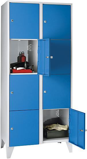 Light blue RAL 5012, Light grey RAL 7035