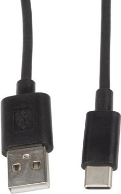 Actual product image Lanberg CA-USBO-10CC-0018-BK USB Cable 1.8 m 2.0 USB A USB C Black (1.80 m, USB 2.0)