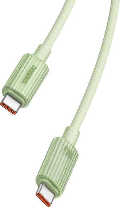 Produktbild Baseus Fast Charging cable USB-C to USB-C Habitat Series 2m 100W (green) (2 m, 100 W)