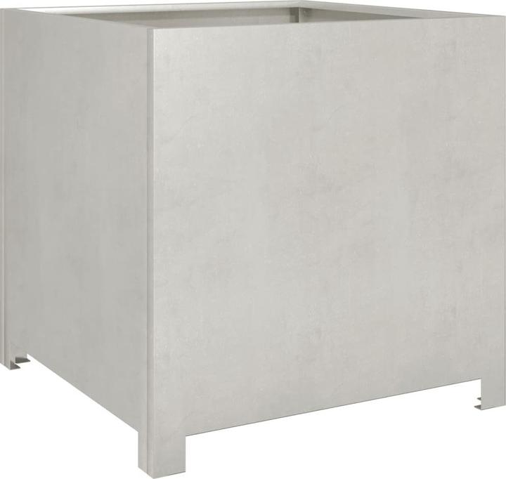Acier inoxydable, Gris clair