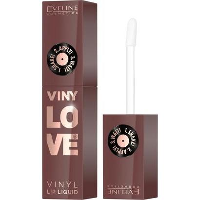 Eveline, Rossetto + Lucidalabbra, Vinylove Longlasting Liquid Lipstick With Vinyl Effect 07 Nudes 4ml