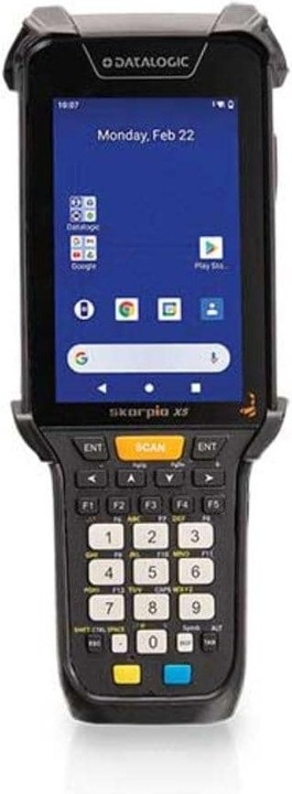 Actual product image Datalogic Scanner Tablet Skorpio X5 2D PG 28K XLR 64 GB Black (Text, 1D barcodes, QR Code)