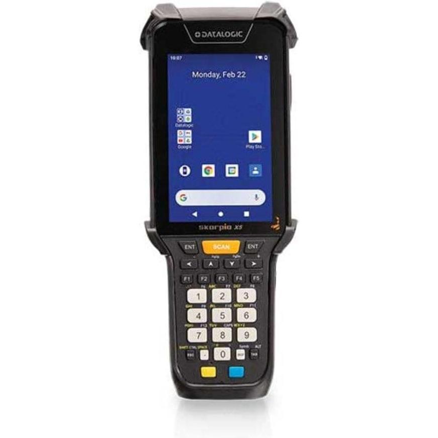 Thumbnail - Datalogic Scanner-Tablet Skorpio X5 2D PG 28K XLR 64 GB Schwarz (Text, 1D-Barcodes, QR-Code), Barcode-Scanner, Schwarz
