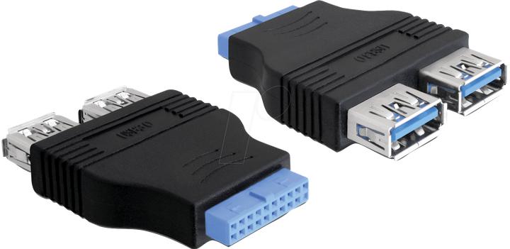 Image du produit Delock Adaptateur Pinheader USB 3.0 (USB 3.0, 4.50 W)