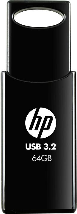 Actual product image HP 64GB 712w Black USB 3.2 Flash Drive (64 GB, USB-A)