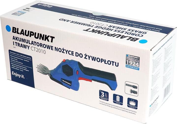 Produktbild Blaupunkt CT2010 Grass Shear and Hedge Trimmer 2 in 1 18V (Akkubetrieb, Batteriebetrieb)