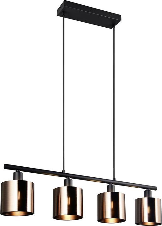 Immagine prodotto RL live your light REALITY JASON - Hanglamp - Brons - excl. 4x E14 4 W - Plafondbevestiging - In hoogte verstelbaar (E14)