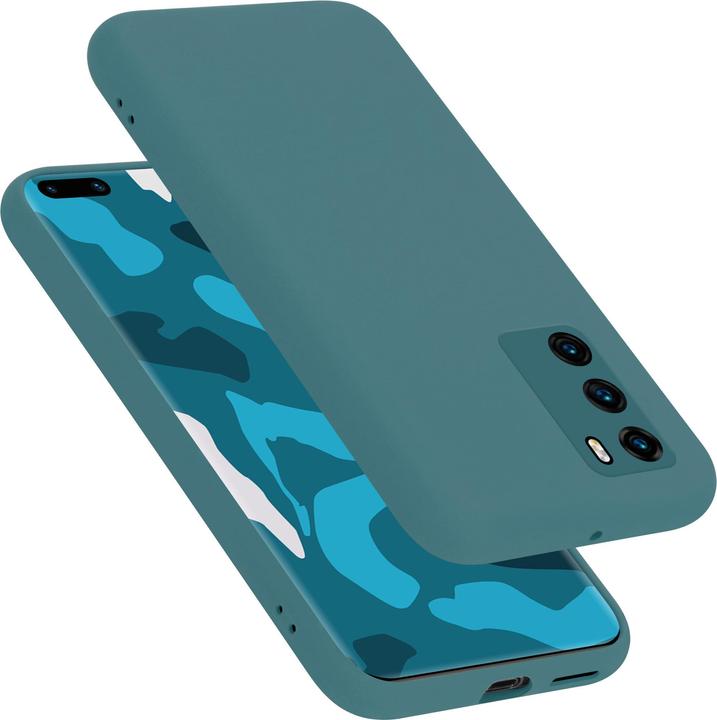 Produktbild Cadorabo TPU Liquid Silicone Case Cover (Huawei P40)