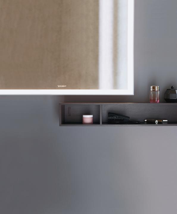 Produktbild Duravit Regalelement L-CUBE 800x140x120mm eiche dunkel gebürstet (80 x 14 x 12 cm)