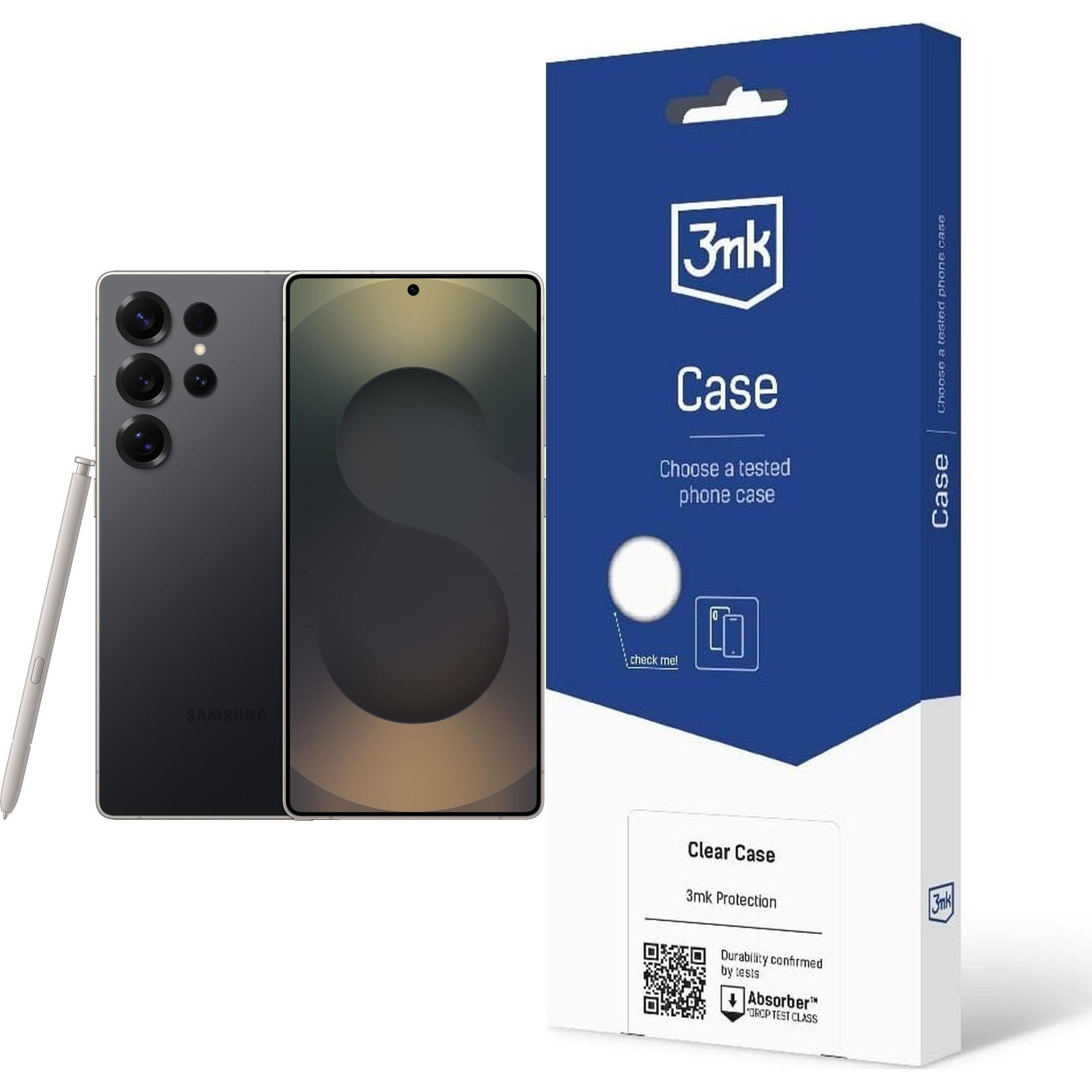 Morele Smartfon Samsung Galaxy S25 Ultra 12/256GB Czarny (SM-S938BZK) + Etui Clear Case, Smartphone