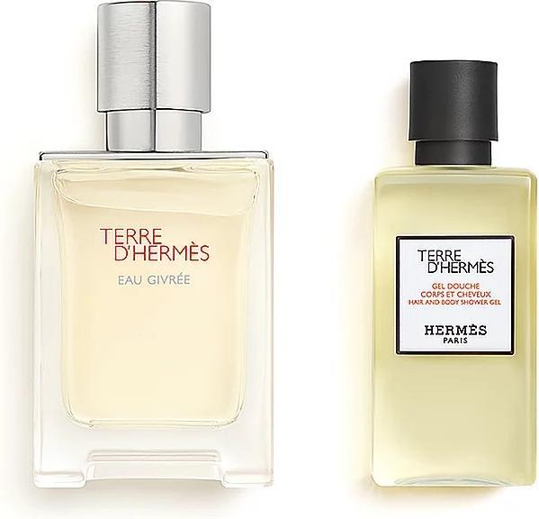 Actual product image Hermès Gift Set - Terre d' Eau Givrée Eau de Parfum Set 50ml / 40ml (Perfume set)