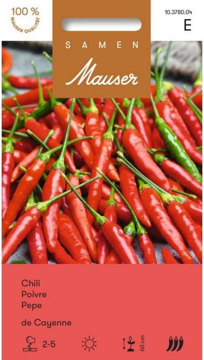 Produktbild Samen Mauser Peperoni Chili de Cayenne (Gemüsesamen)