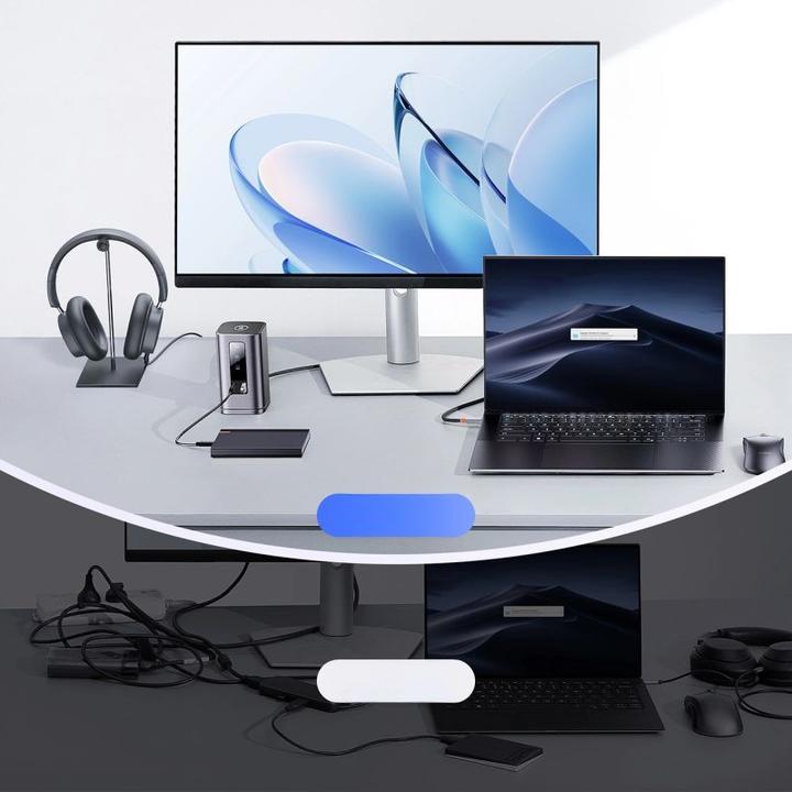 Actual product image Baseus Stacja/replikator Spacemate RD1 11w1 USB-C (11 ports)