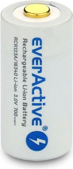 Produktbild Everactive 16340 / RCR123A 3V 700 mAh - Akku (1 Stk., RCR123A, 650 mAh)