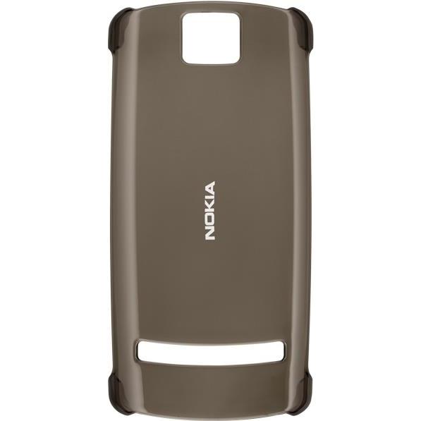Nokia CC-3014 Hard Schutzabdeckung für Mobiltelefon (Nokia 600), Smartphone Hülle, Schwarz