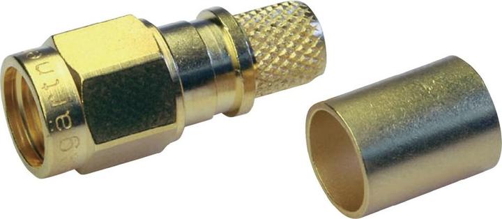 Immagine prodotto Telegärtner Connettore cavo SMA crimp G30 crimp/crimp, C2706, G30 (1,5/3,8), oro (standard)