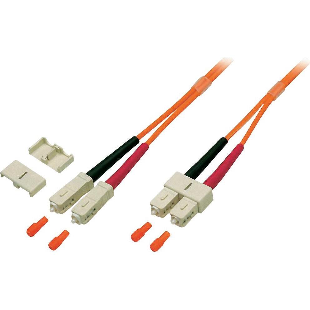 EFB Elektronik O6423.3 3m SC SC Orange Glasfaserkabel (CAT6, 3 m), Netzwerkkabel