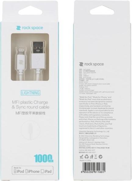 Immagine prodotto Rock Space Cavo MFI Lightning (1 m, USB 2.0)