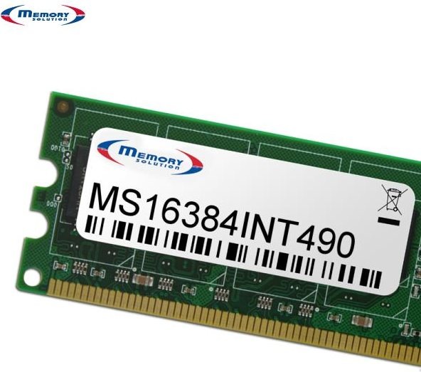 Image du produit Memorysolution Solution mémoire MS16384INT490 16 Go Module mémoire (Intel S2600GZ, 1 x 16GB)