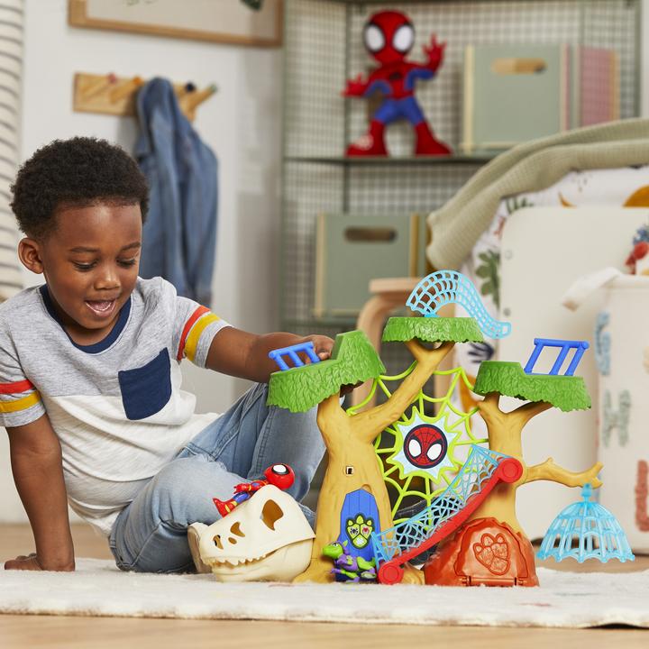 Produktbild Hasbro Saf Dinowebs Treehouse