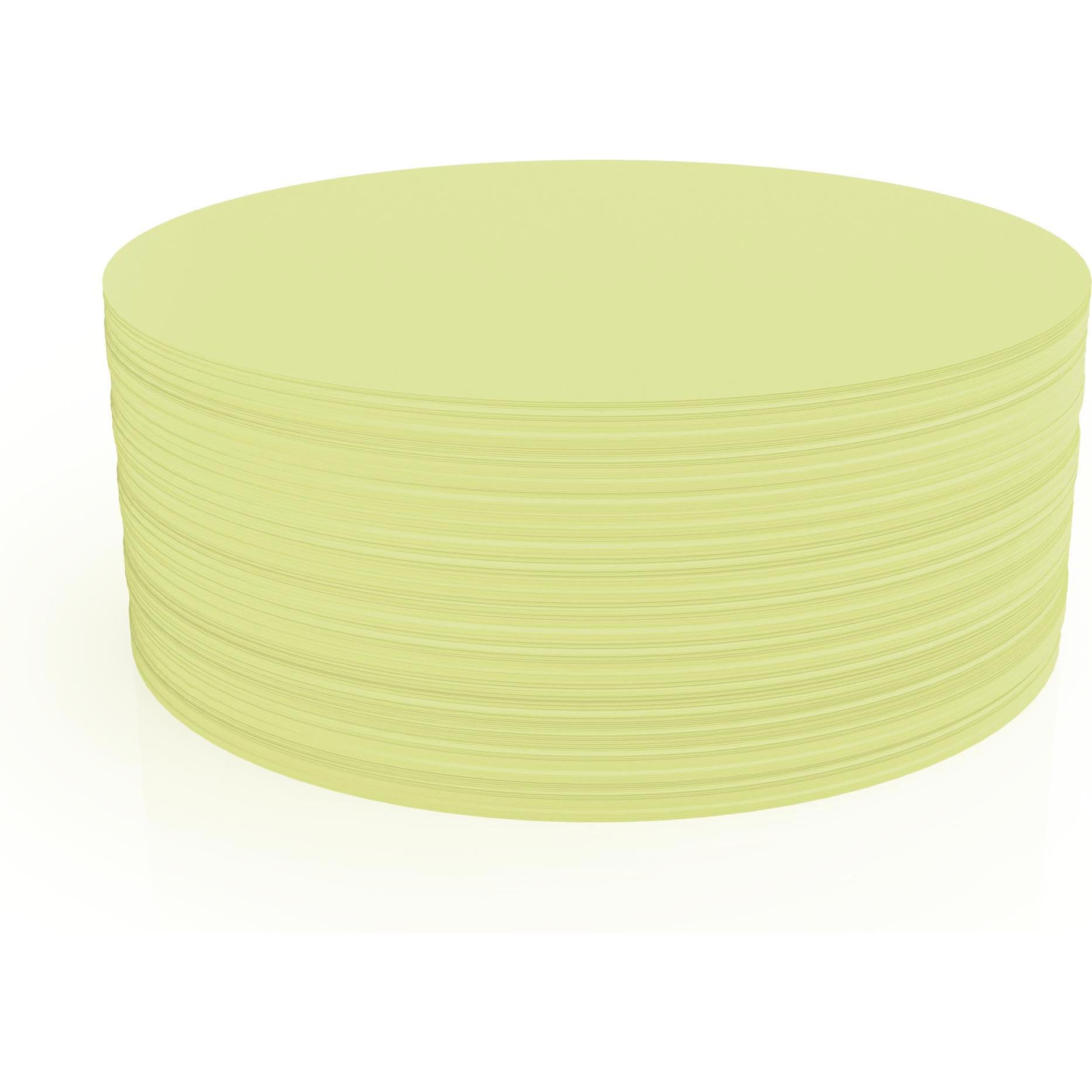 Thumbnail - Magnetoplan, Zubehör Präsentieren, Kommunikationskarte rund, Ø 190 mm gelb