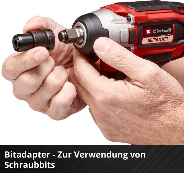 Actual product image Einhell IMPAXXO 18/230 cordless impact wrench kit (1x 4.0 Ah)