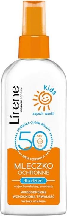 Image du produit Lirene Sun Kids Spf50 Baby Protective Milk Spray Waterproof 150Ml (Lait solaire, SPF 50, 150 ml)