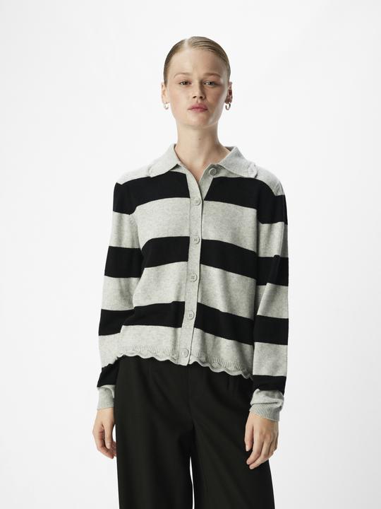 Produktbild Object Gestreifter Strickjacke (M)