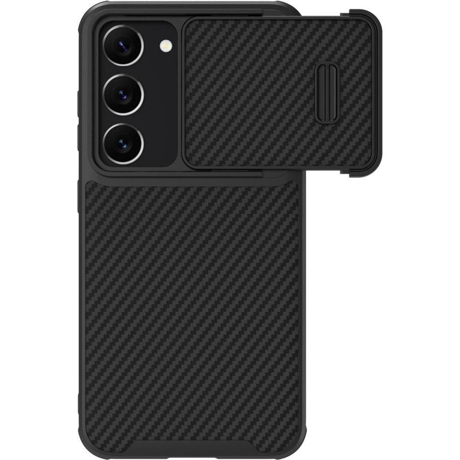 Nillkin Synthetic Fiber S Galaxy S23+ (Samsung Galaxy S23+), Smartphone Hülle, Schwarz