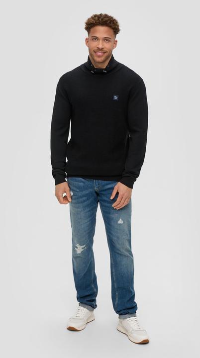 Produktbild S.Oliver Strickpullover Strickpullover mit Rollkragen (XXL)