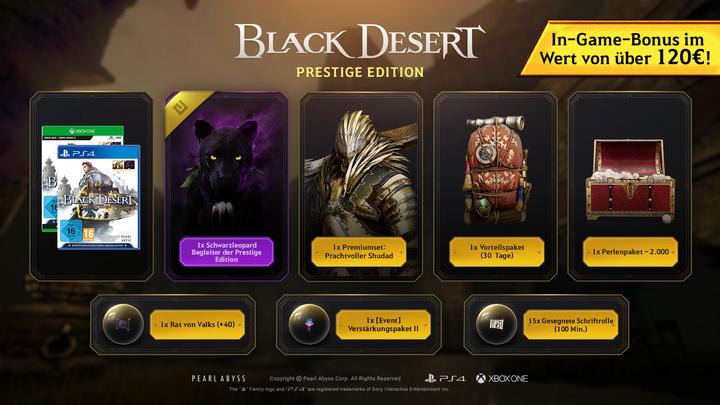 Actual product image Pearl Abyss Black Desert Prestige Edition (Xbox One X, Xbox Series X, EN)