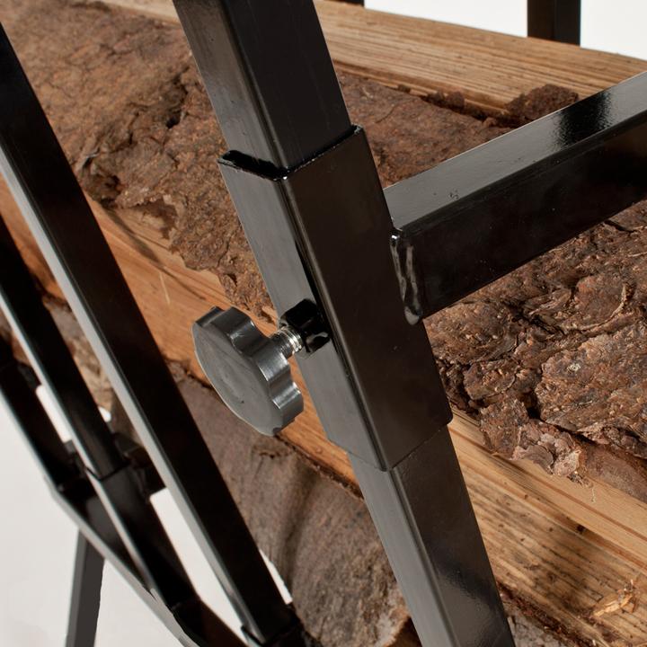 Actual product image tectake Wood sawhorse (53 cm, 76 cm)