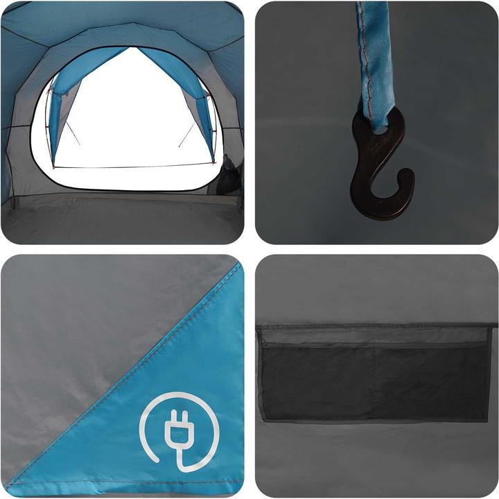 Produktbild vidaXL Campingzelt (Tunnelzelt, 18.70 kg)