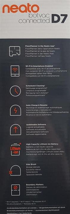 Produktbild Neato D7 945-0347 Botvac Connected D750 Staubsaugerroboter, schwarz/silber
