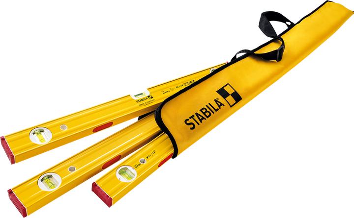 Actual product image Stabila Spirit levels PRO SET 80 ASM, 4-piece, rare earth magnet system (120 cm)