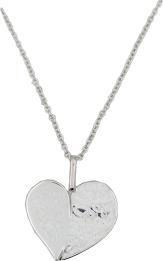 Produktbild Passion Rhodiumplattierte Silberkette - Herz (925 Silber)