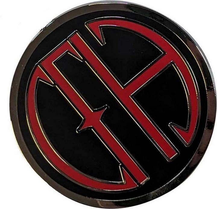 Actual product image Pantera Cowboys From Hell Emblem Keyring