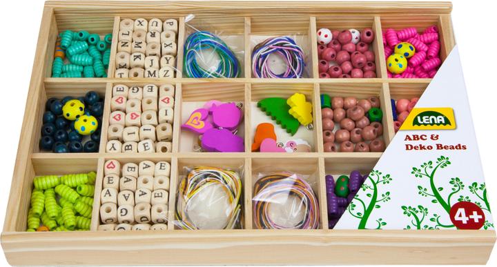 Image du produit Lena perles de bois et lettres