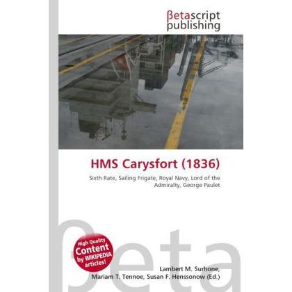 HMS Carysfort (1836), Fachbücher